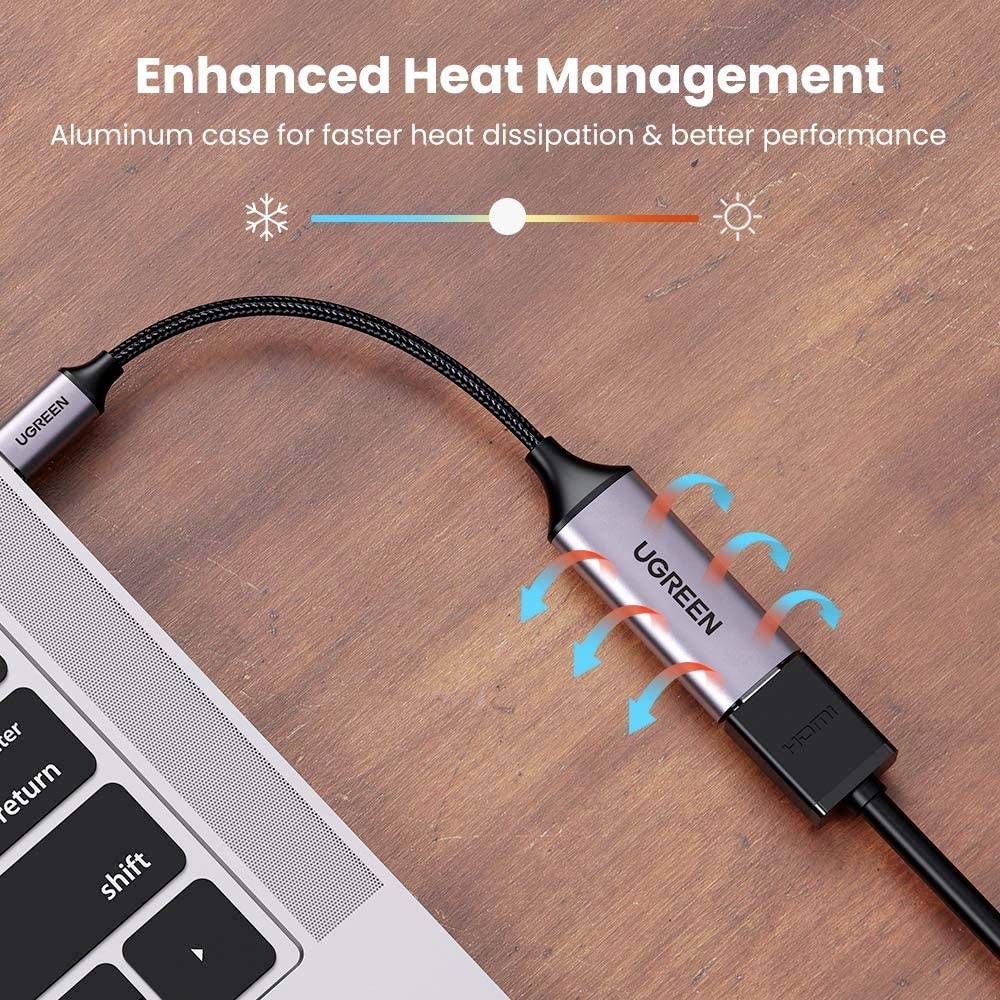 UGREEN USB-C® Adapter [1x USB-C® - 1x HDMI®] USB C to 4K HDMI Adapter