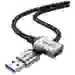 UGREEN USB-Kabel USB 3.2 Gen1 (USB 3.0 / USB 3.1 Gen1) USB-A Stecker, USB-A Buchse 1 m Schwarz 1049