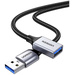 UGREEN USB-Kabel USB 3.2 Gen1 (USB 3.0 / USB 3.1 Gen1) USB-A Stecker, USB-A Buchse 1 m Schwarz 1049
