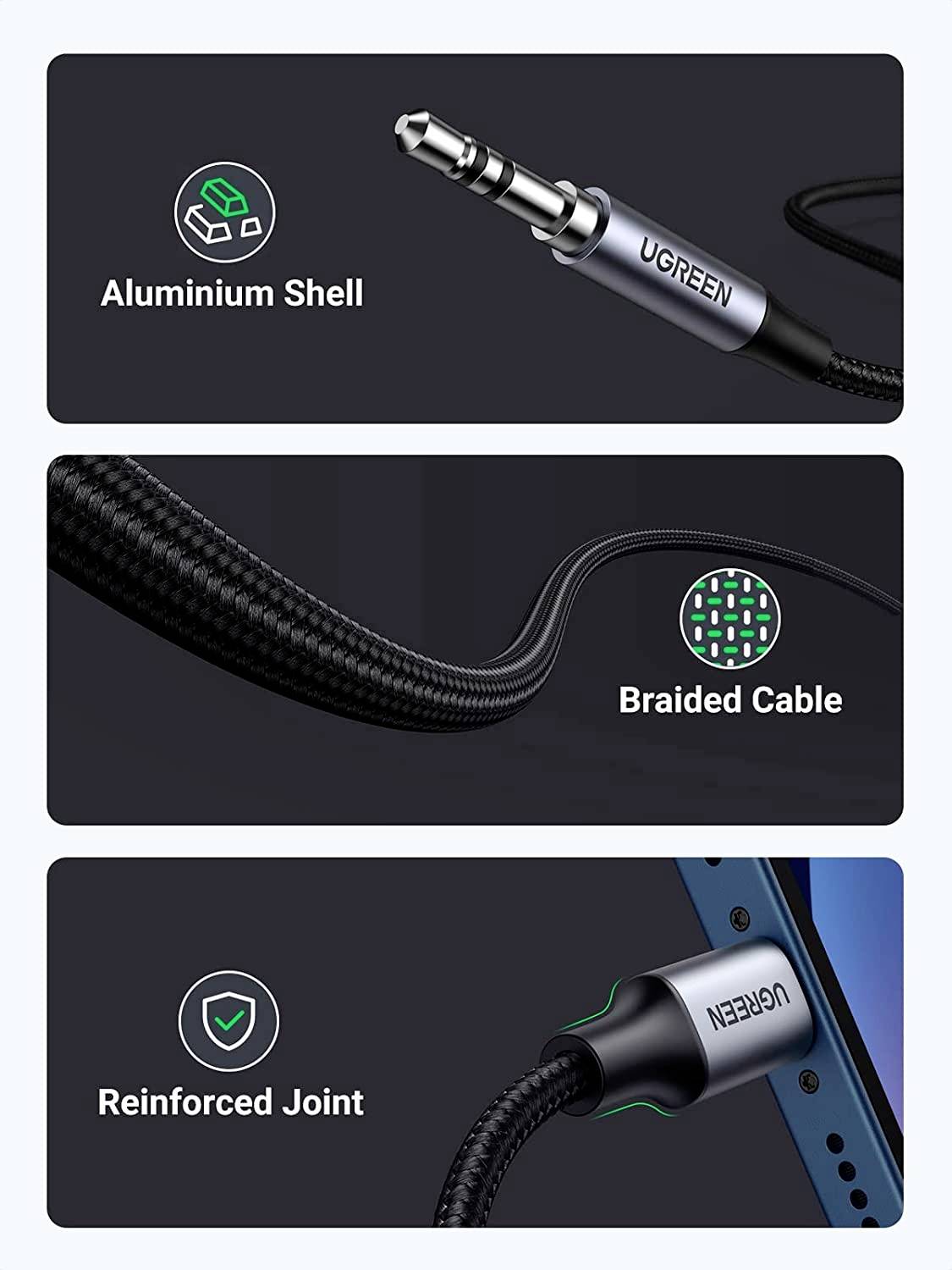 UGREEN USB-Kabel 1 m Schwarz 70509