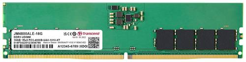 Transcend JM4800ALE 16G PC Arbeitsspeicher Modul DDR5 16GB 1 x 16GB ECC 4800MHz 288pin DIMM CL40 JM4  - Onlineshop Voelkner