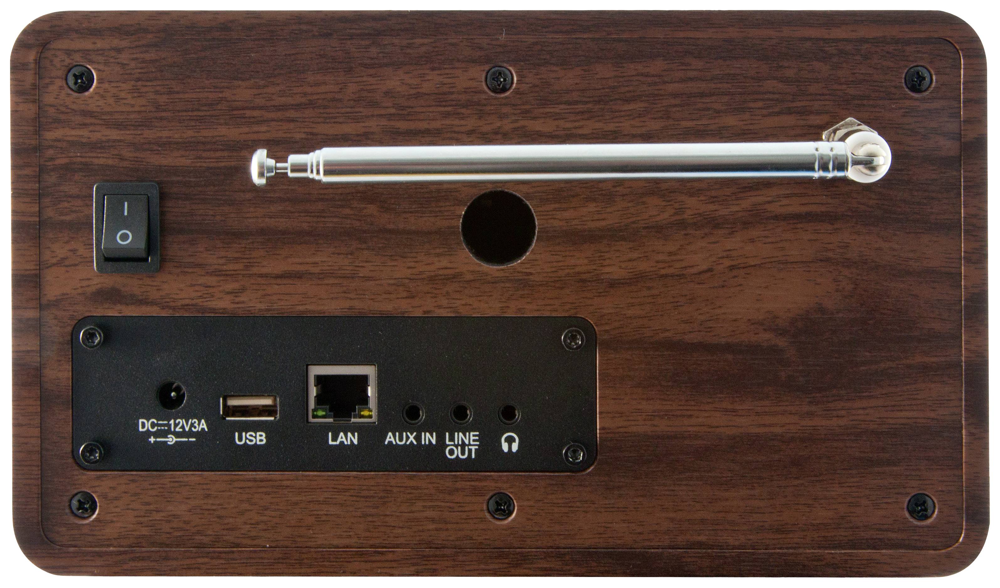 Imperial DABMAN i150 Internet Tischradio Internet, DAB+, UKW USB, WLAN, LAN, Internetradio Holz