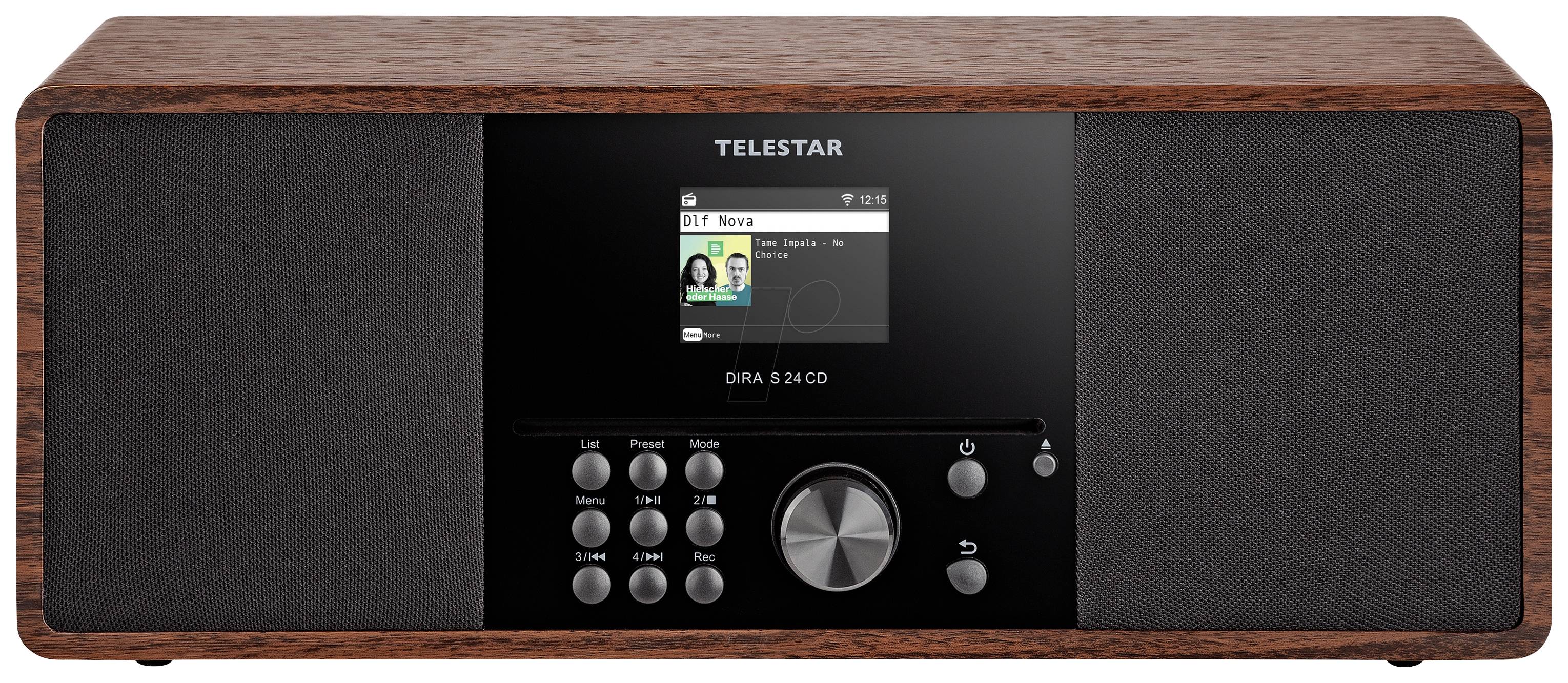 Telestar DIRA S 24 CD CD-Radio DAB+, UKW CD, USB Holz