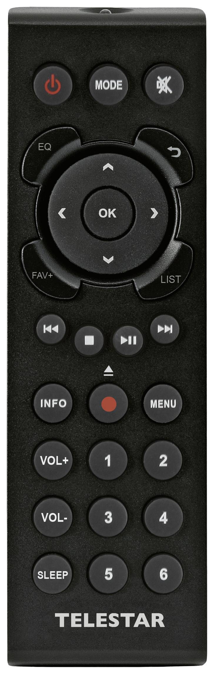 Telestar DIRA S 24 CD CD-Radio DAB+, UKW CD, USB Holz