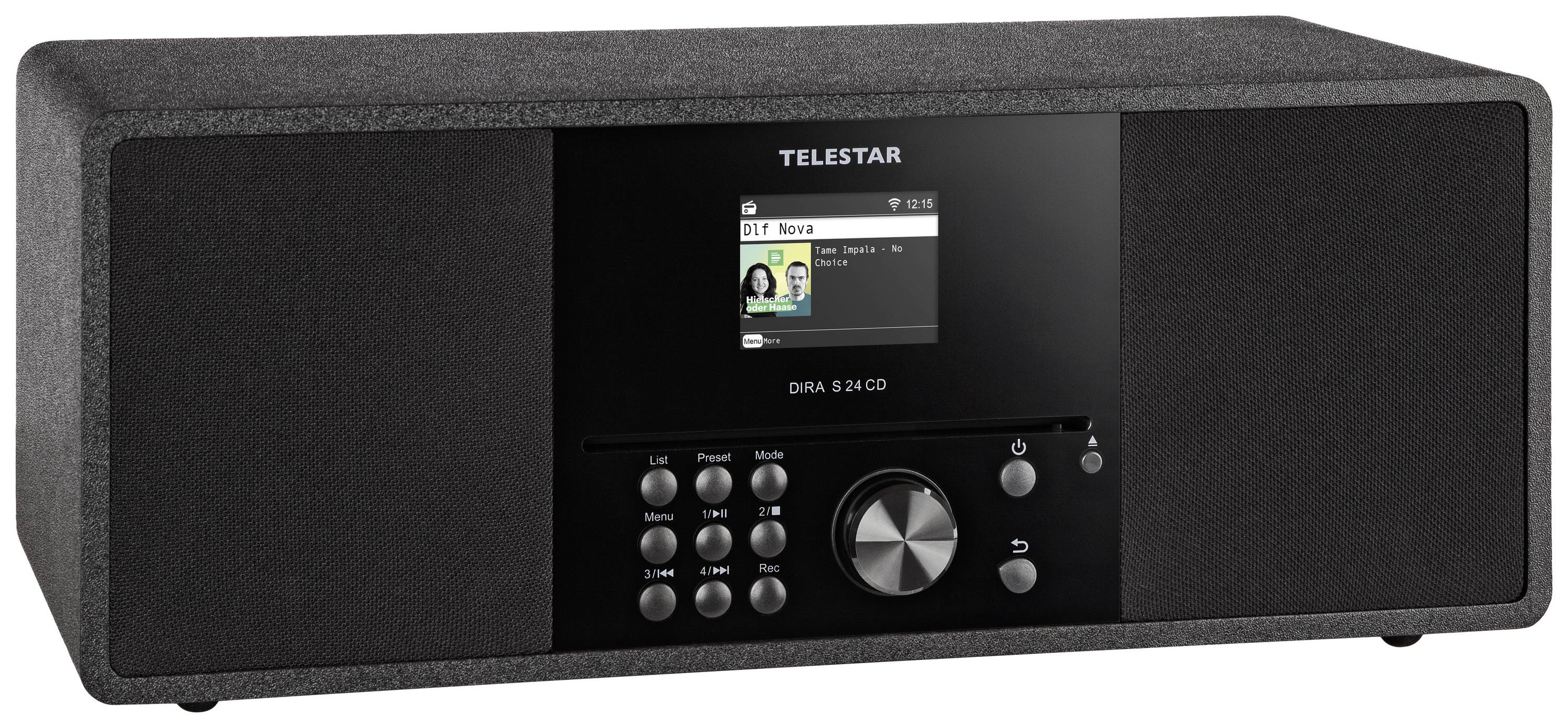 Telestar DIRA S 24 CD CD-Radio DAB+, UKW CD, USB Schwarz