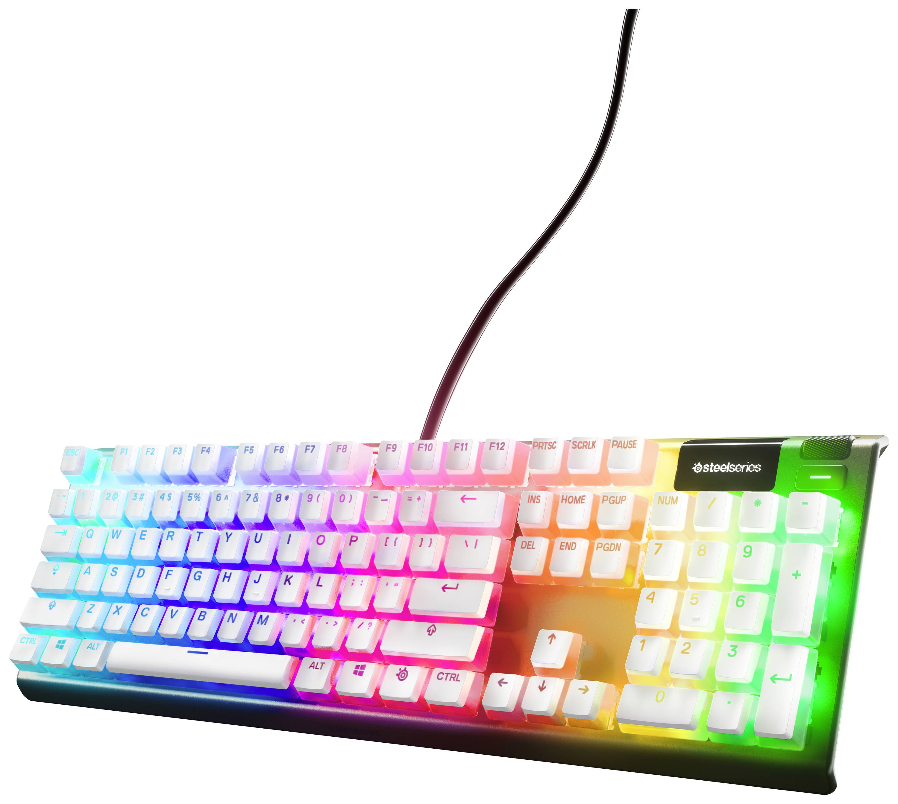 Steelseries PRISMCAPS Tastenkappen Weiß