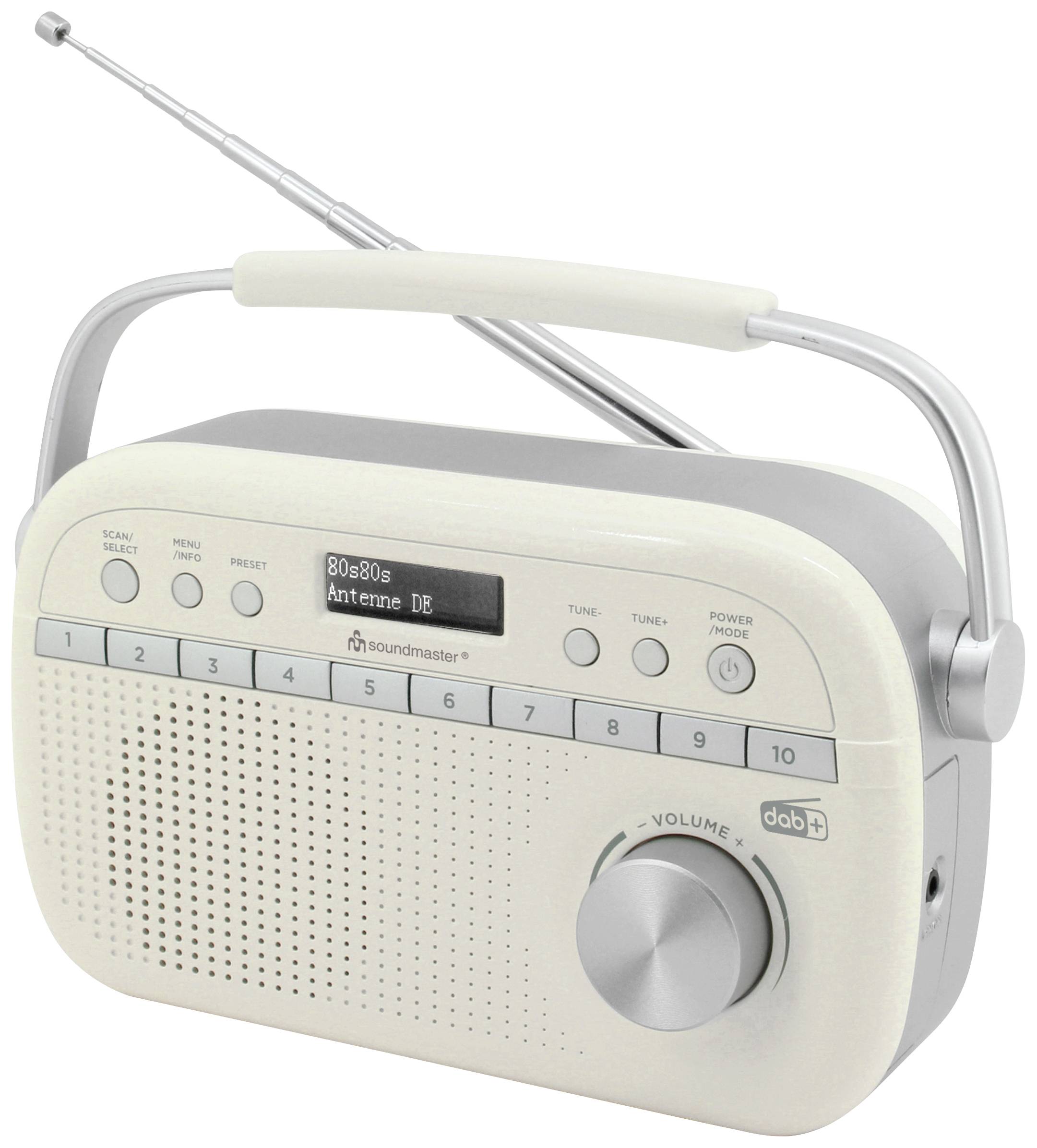 Soundmaster DAB280BE Tischradio DAB+, UKW Beige
