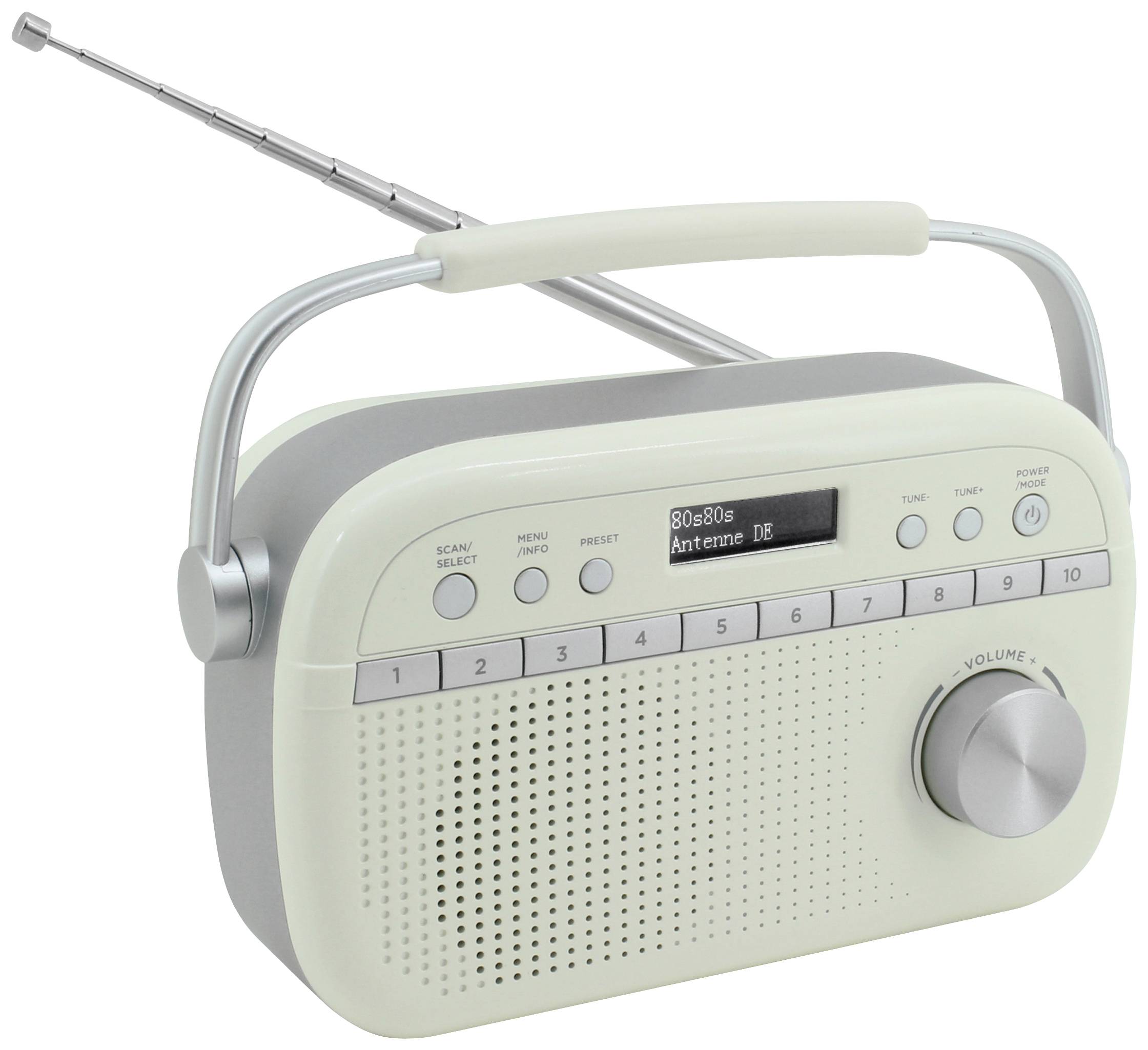 soundmaster DAB280BE Tischradio DAB+, UKW Beige