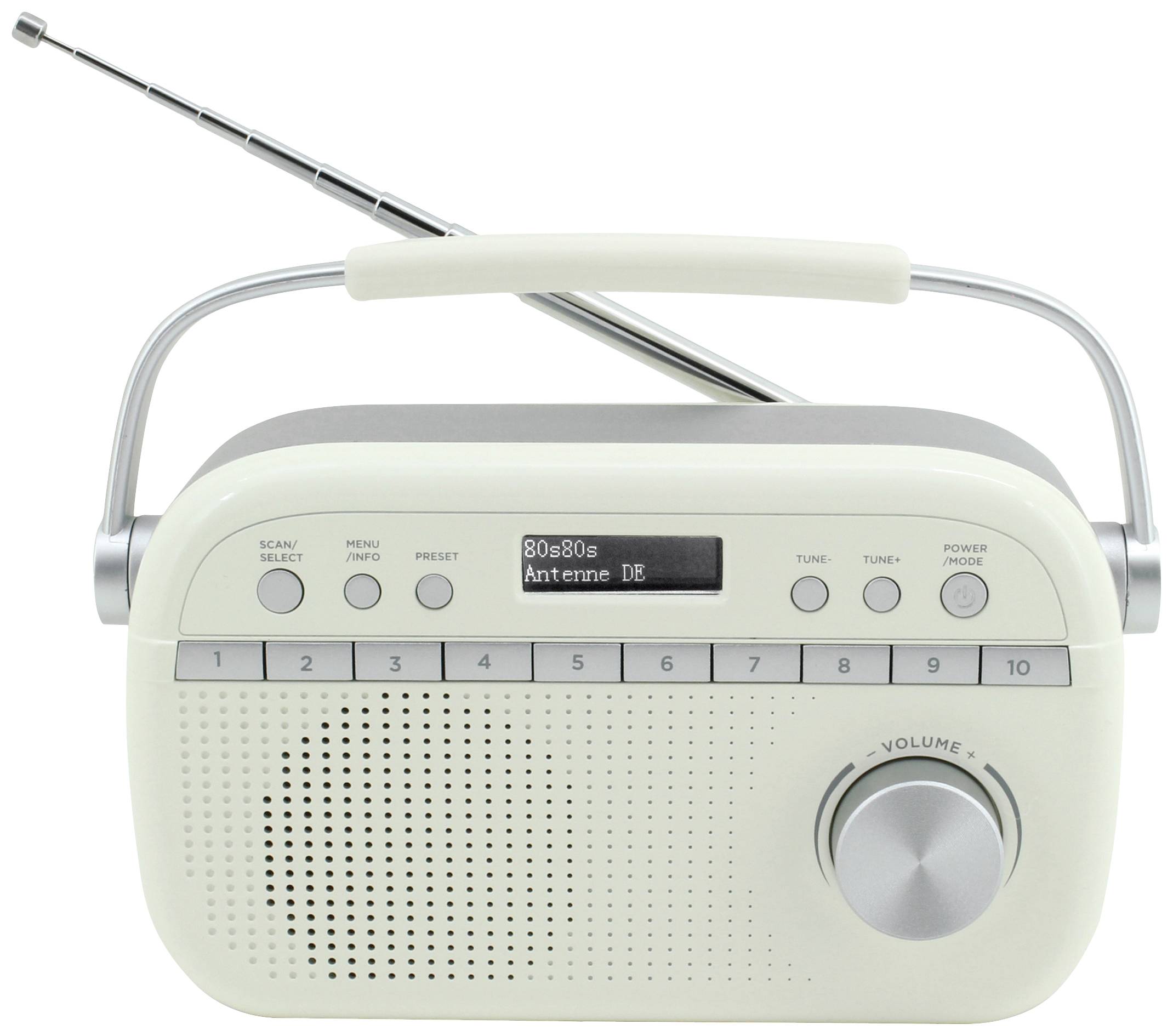 soundmaster DAB280BE Tischradio DAB+, UKW Beige
