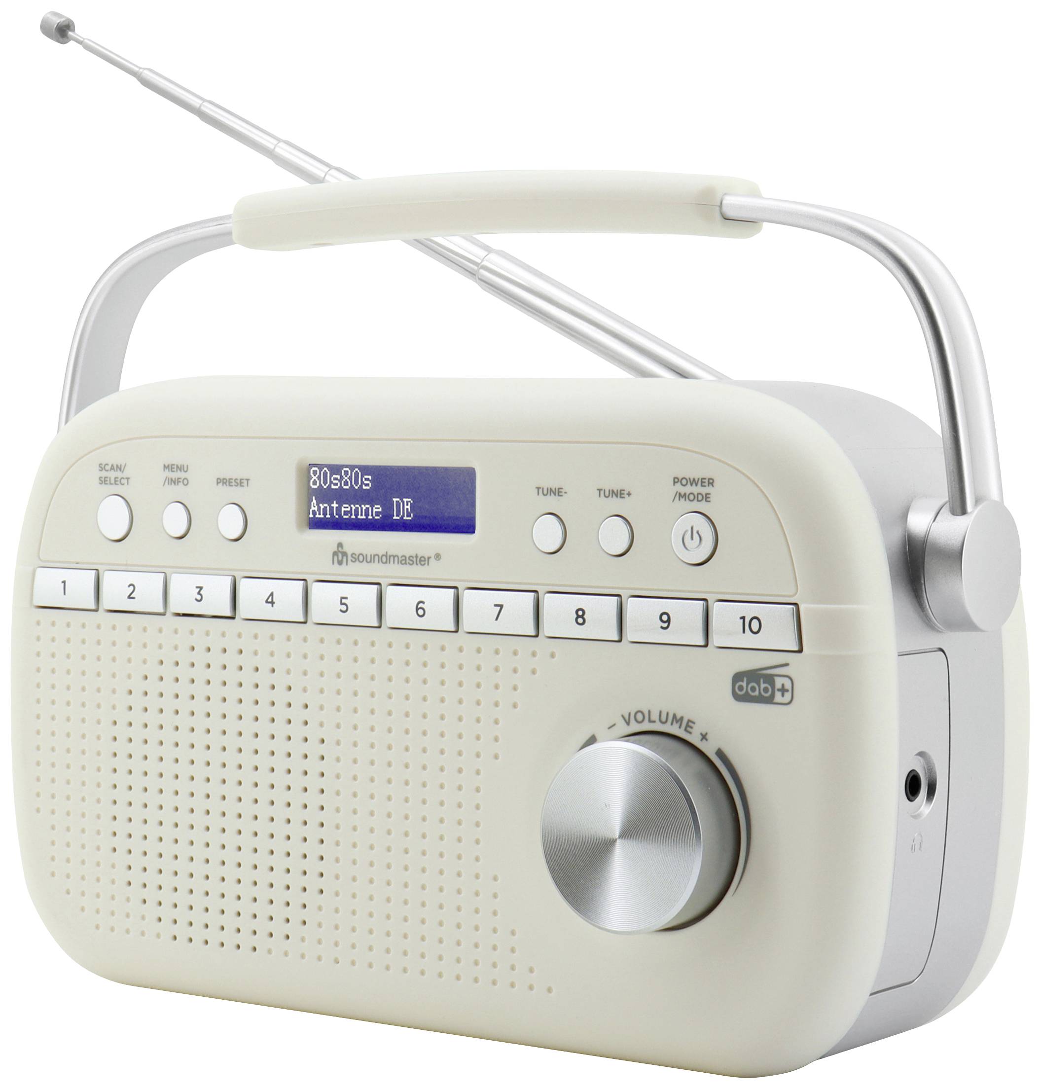 soundmaster DAB280BE Tischradio DAB+, UKW Beige