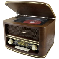 Soundmaster NR961 Tischradio DAB+, UKW AUX, USB, CD, Bluetooth® Inkl. Fernbedienung Braun Soundmaster NR961 Tischradio DAB+, UKW AUX, USB, CD, Bluetooth® Inkl. Fernbedienung Braun