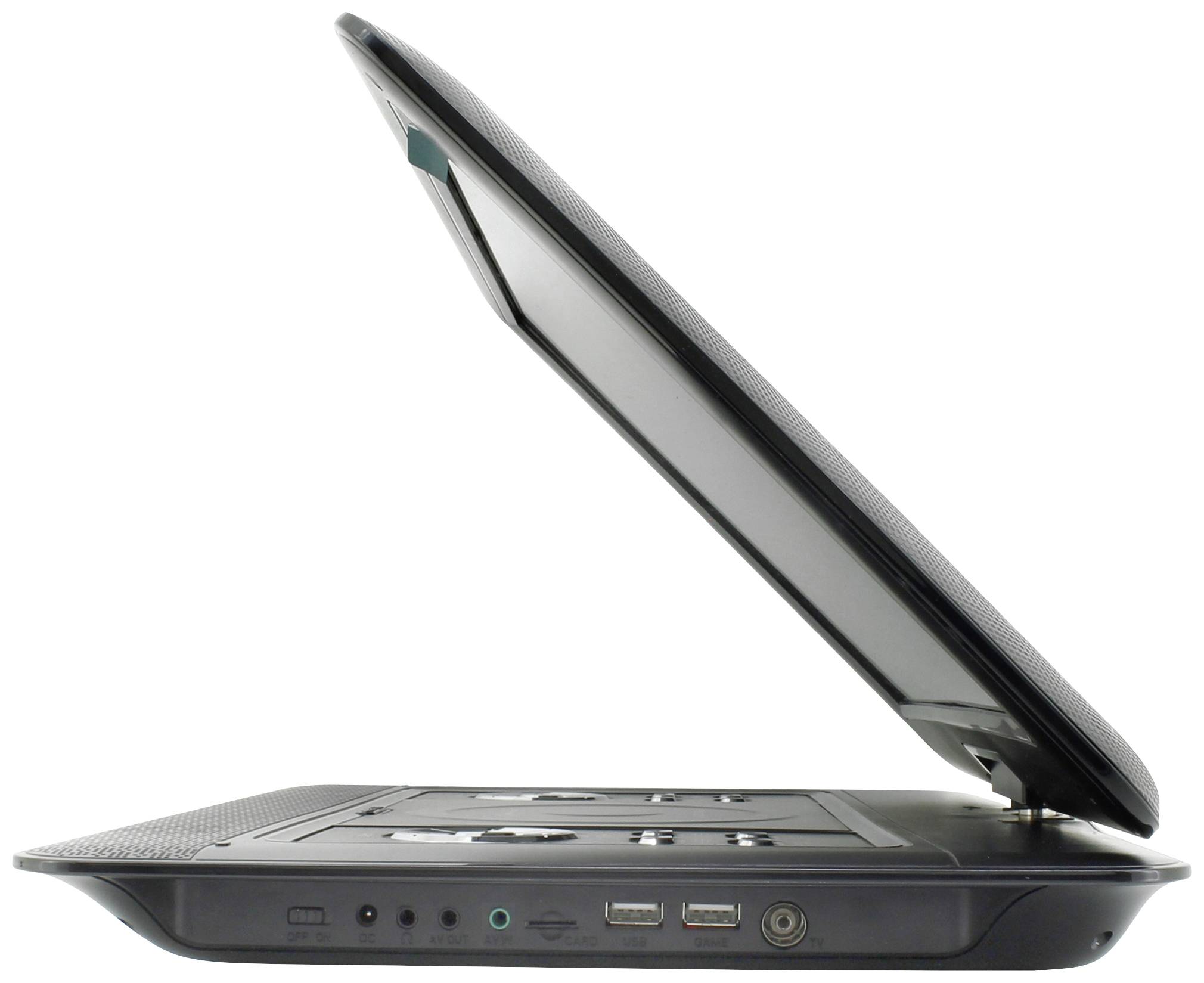 soundmaster PDB1600SW Tragbarer DVD-Player 39.1 cm 15.4 Zoll EEK: D (A - G) Akkubetrieb, inkl. DVB-T Antenne, mit integriertem DVD Player Schwarz