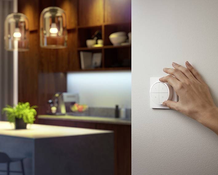 Philips Hue Funk-Schalter 8719514440999 Hue Tap dial switch EU White