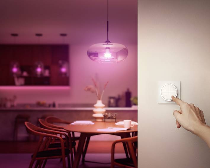 Philips Hue Funk-Schalter 8719514440999 Hue Tap dial switch EU White