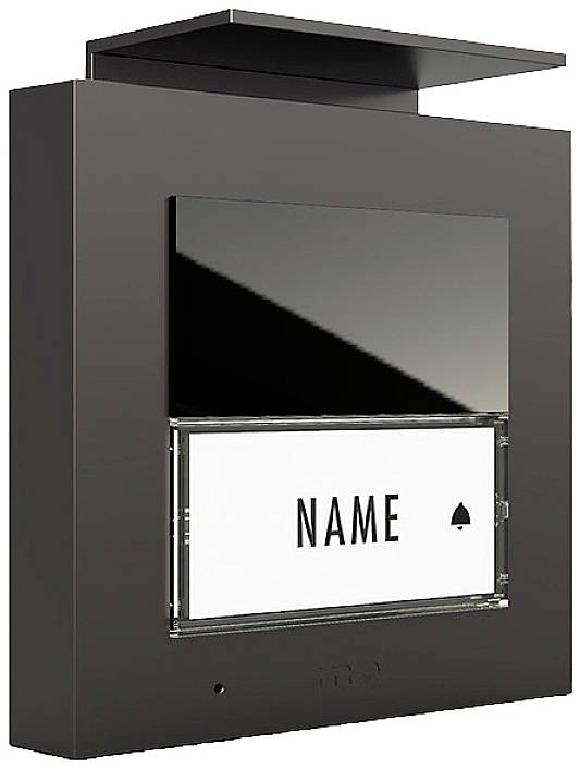 M-e modern-electronics ADV-1010A Vistadoor Audio-Außenstation für Türsprechanlage Kabelgebunden Außeneinheit 1 Familienhaus