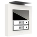 M-e modern-electronics ADV-1020W Vistadoor Audio-Außenstation für Türsprechanlage Kabelgebunden Außeneinheit 2 Familienhaus Weiß M-e modern-electronics ADV-1020W Vistadoor Audio-Außenstation für Türsprechanlage Kabelgebunden Außeneinheit 2 Familienhaus Weiß