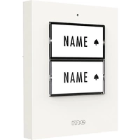 M-e modern-electronics 41357 Funkklingel Sender beleuchtet, mit Namensschild M-e modern-electronics 41357 Funkklingel Sender beleuchtet, mit Namensschild