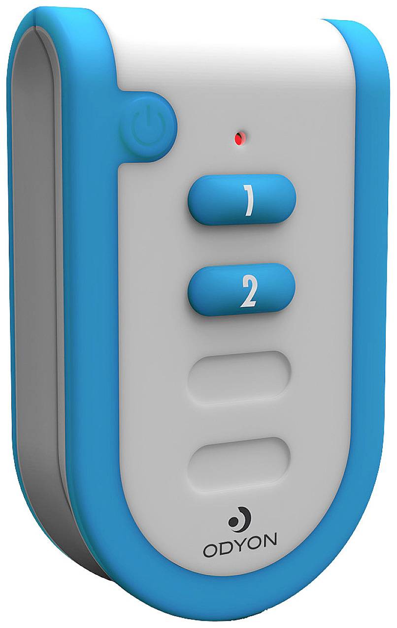 M-e modern-electronics Odyon ODYON pro HS-2 3 V Funk-Handsender, Fernbedienung mit Empfangskontroll