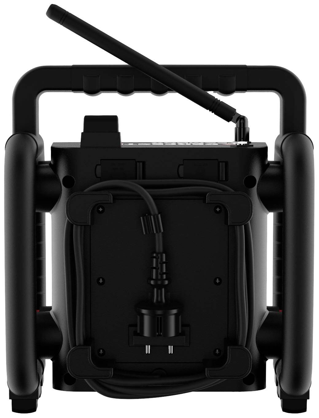 PerfectPro TeamBox Baustellenradio DAB+, UKW AUX, Bluetooth®, USB Akku-Ladefunktion, spritzwassergeschützt, staubdicht, stoßfest, wiederaufladbar