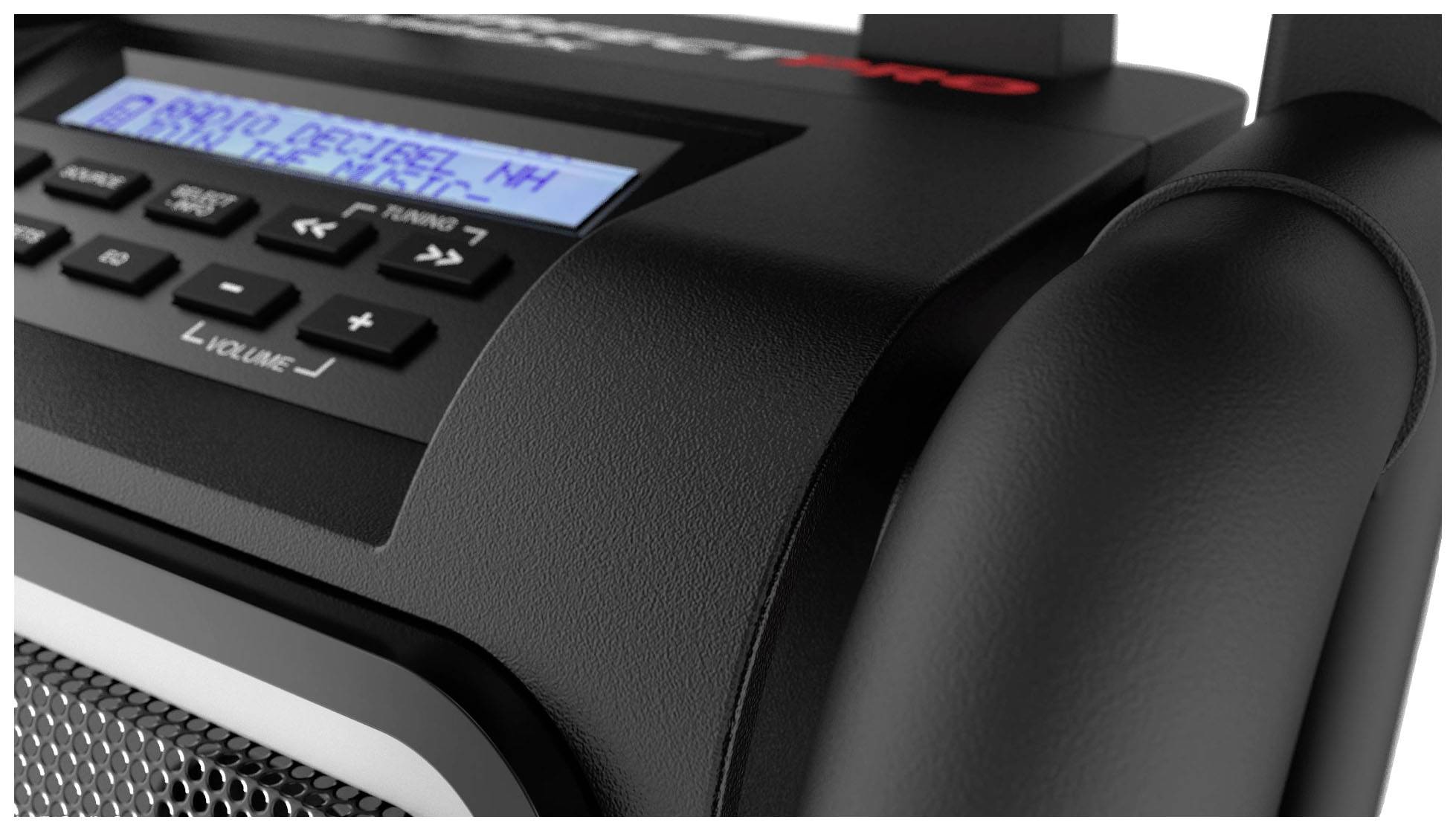 PerfectPro TeamBox Baustellenradio DAB+, UKW AUX, Bluetooth®, USB Akku-Ladefunktion, spritzwassergeschützt, staubdicht, stoßfest, wiederaufladbar