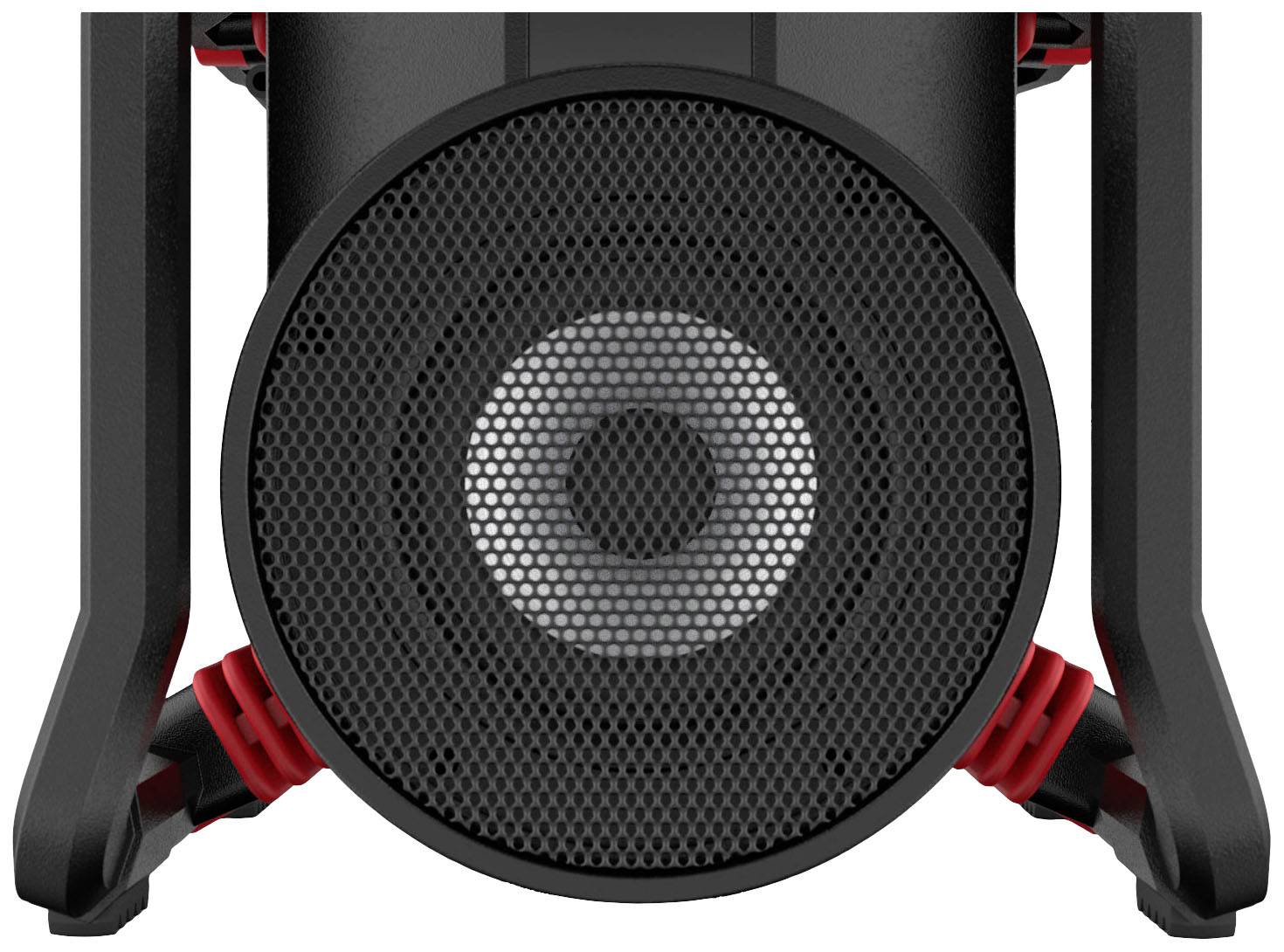 PerfectPro PowerPlayer Baustellenradio DAB+, UKW AUX, Bluetooth®, USB Akku-Ladefunktion, spritzwassergeschützt, staubdicht