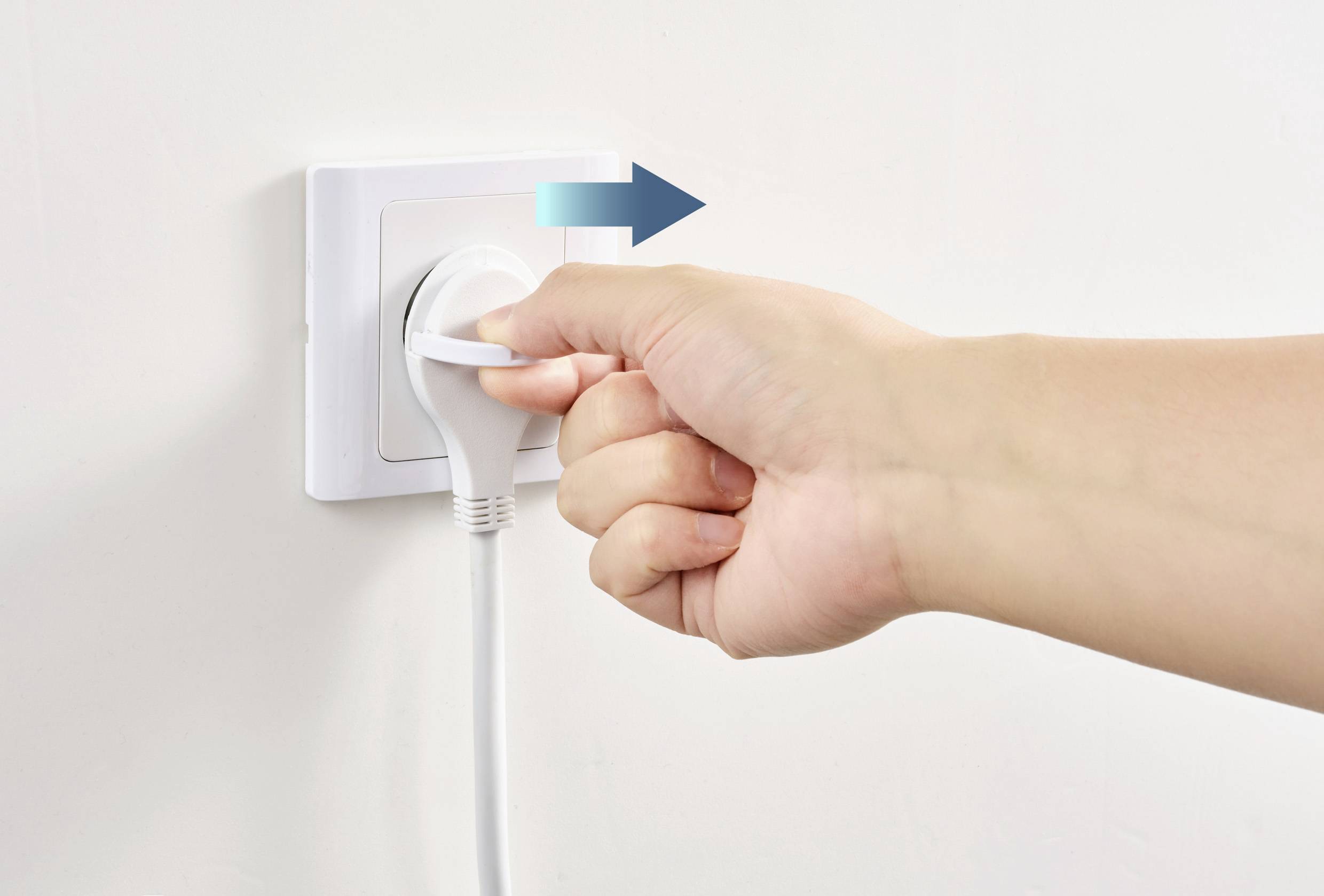 Sygonix SY-5228510 Steckdosenleiste mit Schalter 4fach Weiß Schutzkontakt 1St.