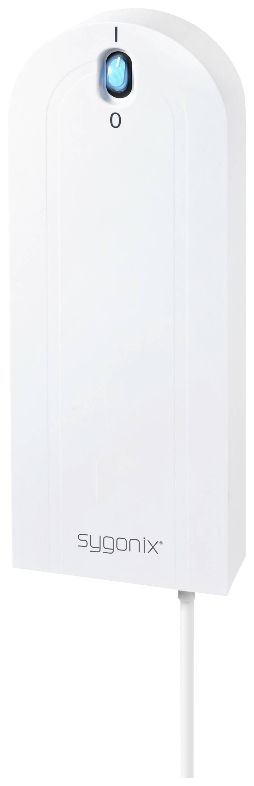 Sygonix SY-5228510 Steckdosenleiste mit Schalter 4fach Weiß Schutzkontakt 1St.