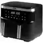 DOMO DO537FR Heißluft-Fritteuse 8l Überhitzungsschutz, Timerfunktion, mit Display, Antihaftbeschichtung Schwarz DOMO DO537FR Heißluft-Fritteuse 8l Überhitzungsschutz, Timerfunktion, mit Display, Antihaftbeschichtung Schwarz