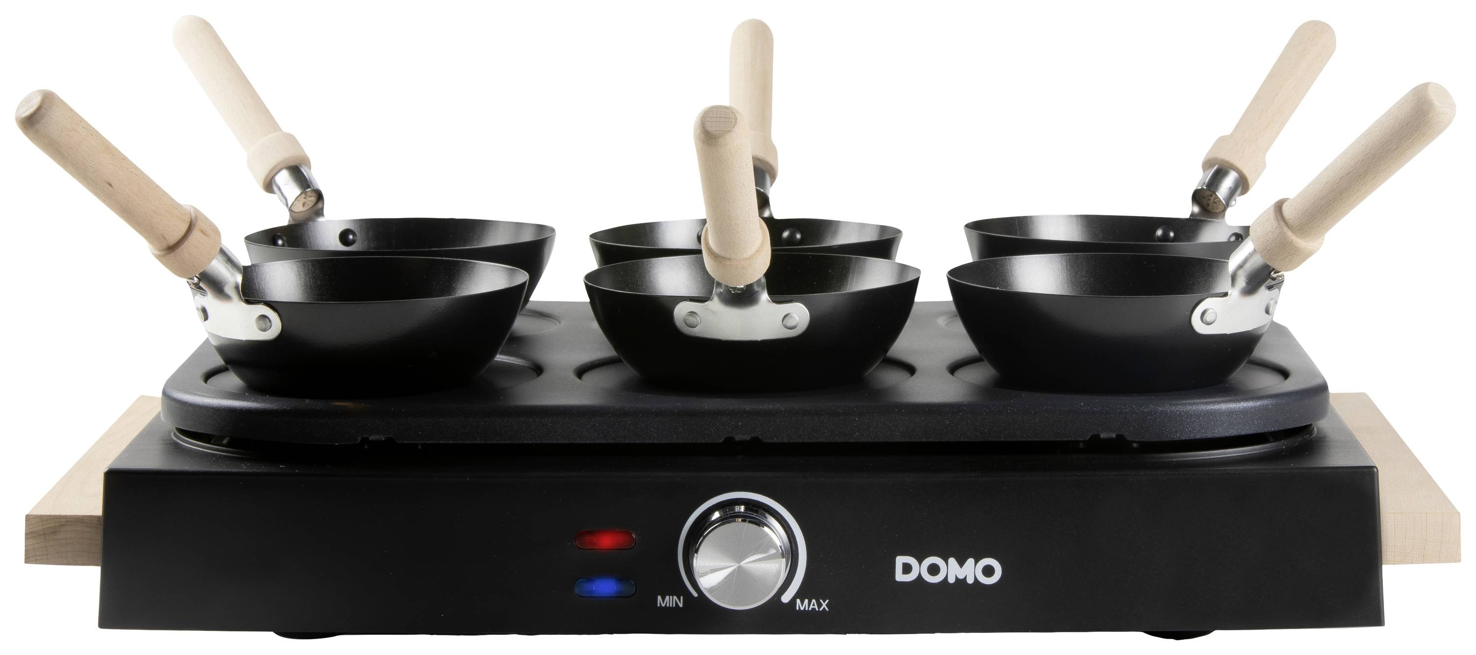 DOMO DO8716W Wok Schwarz