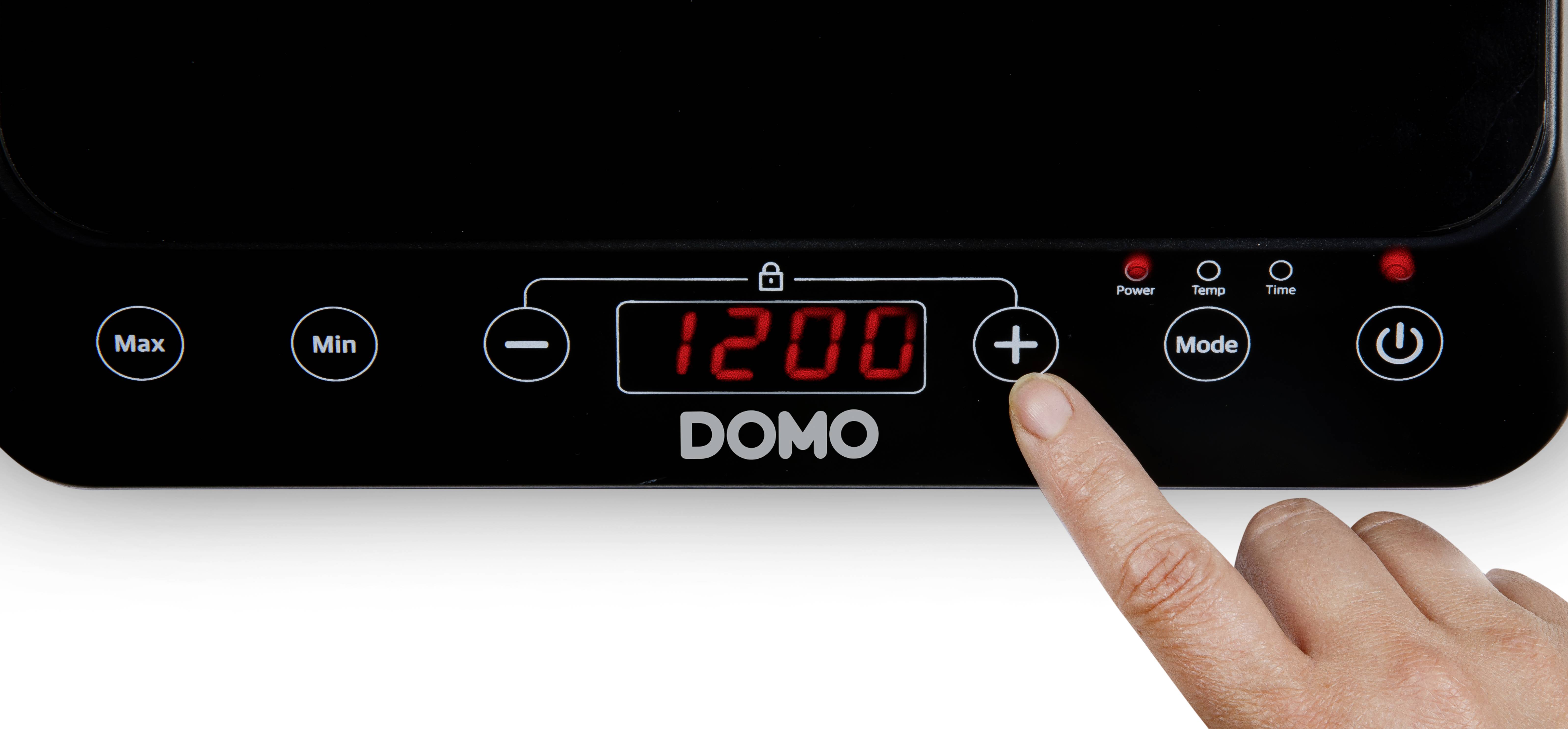 DOMO DO337IP Induktionsplatte Timerfunktion, mit Display