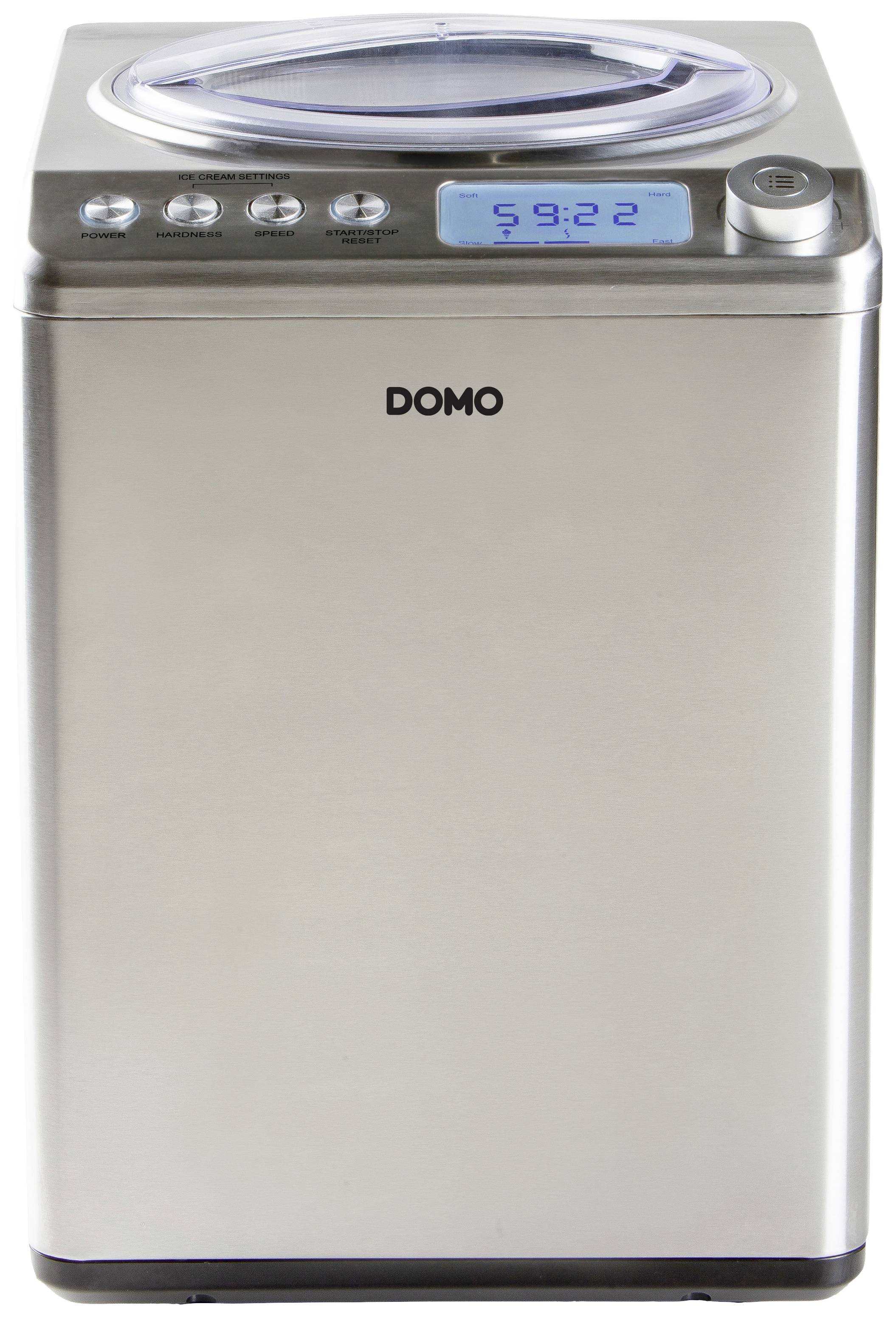 DOMO DO92321 Pro Eismaschine mit Display 2.5 l