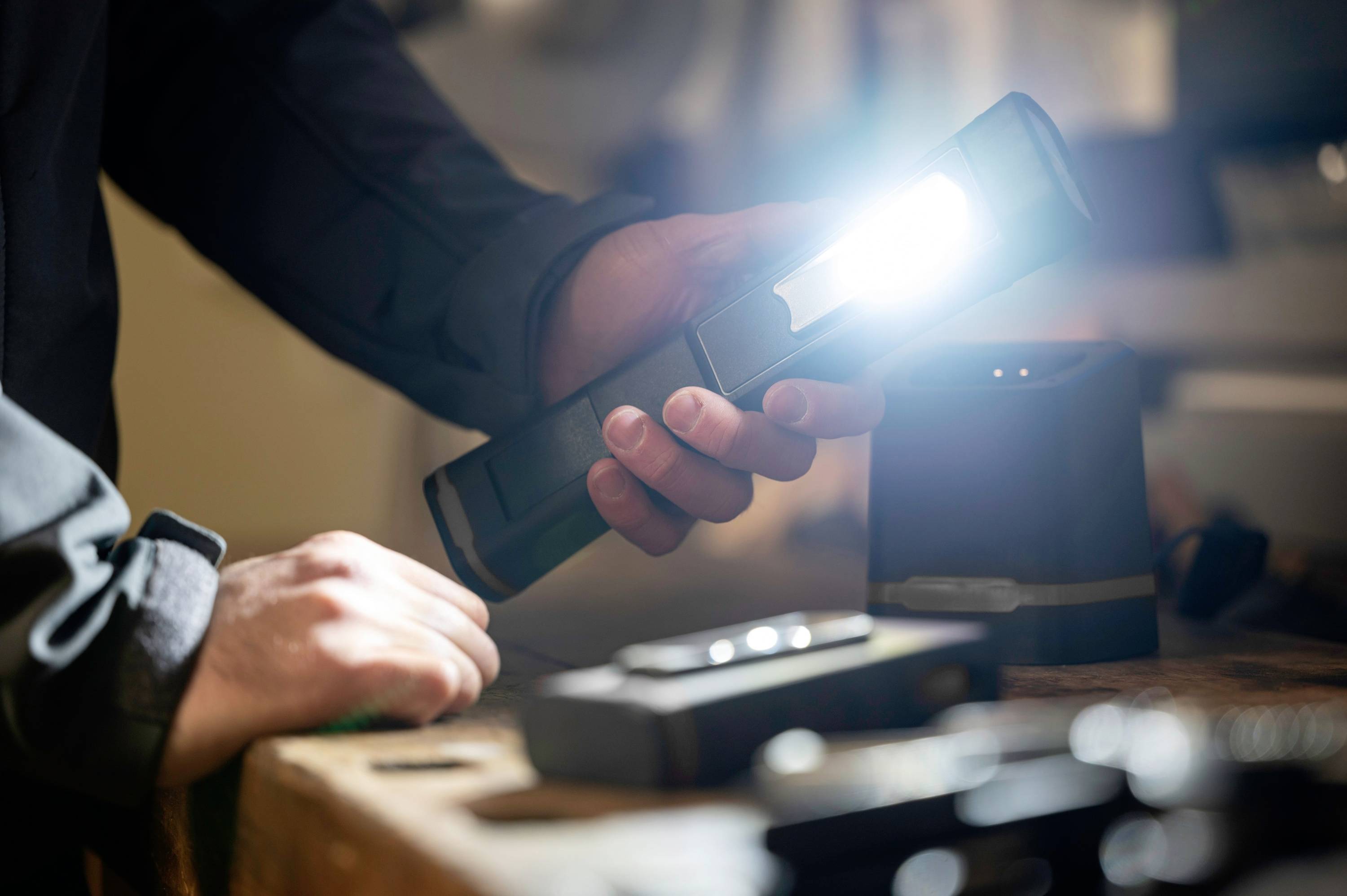 Ansmann 990-00124 Inspection LED Arbeitsleuchte akkubetrieben 10 W 1000 lm