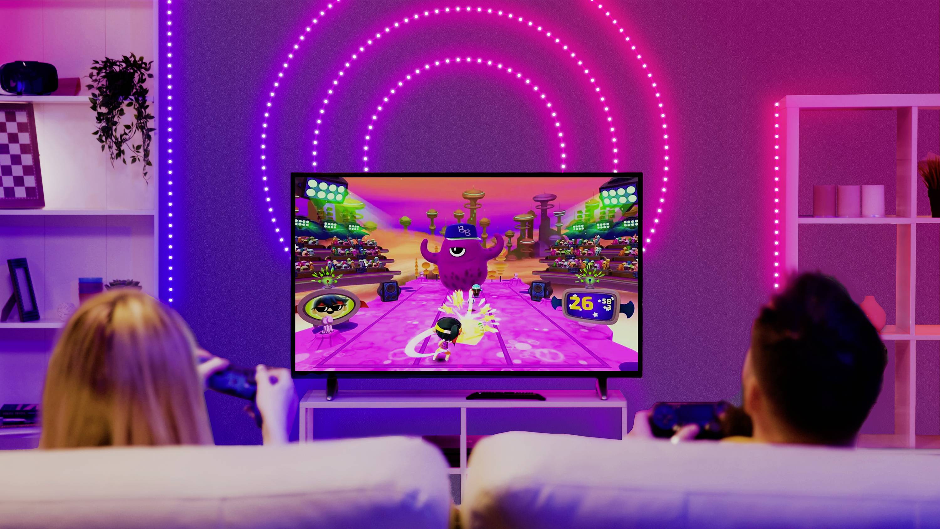 Twinkly TWD060STP-T Party-Lichterkette Innen EEK: G (A - G) netzbetrieben Anzahl Leuchtmittel 60 LED RGB Beleuchtete Länge: 3 m