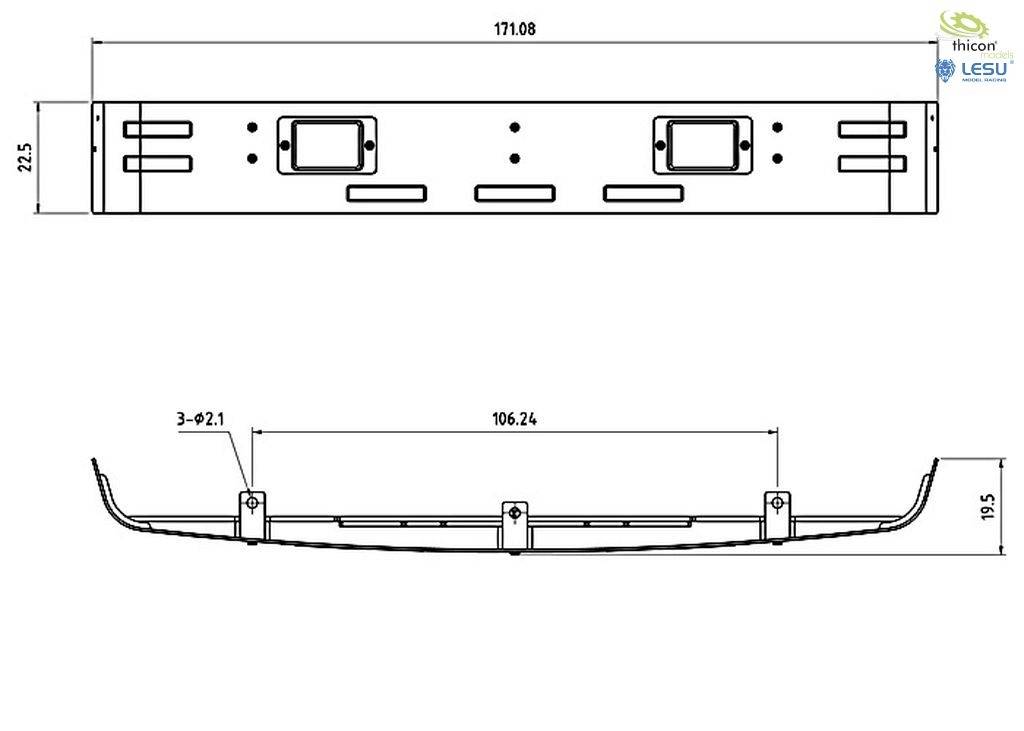 Thicon Models 50348 Sonnenblende 1St.