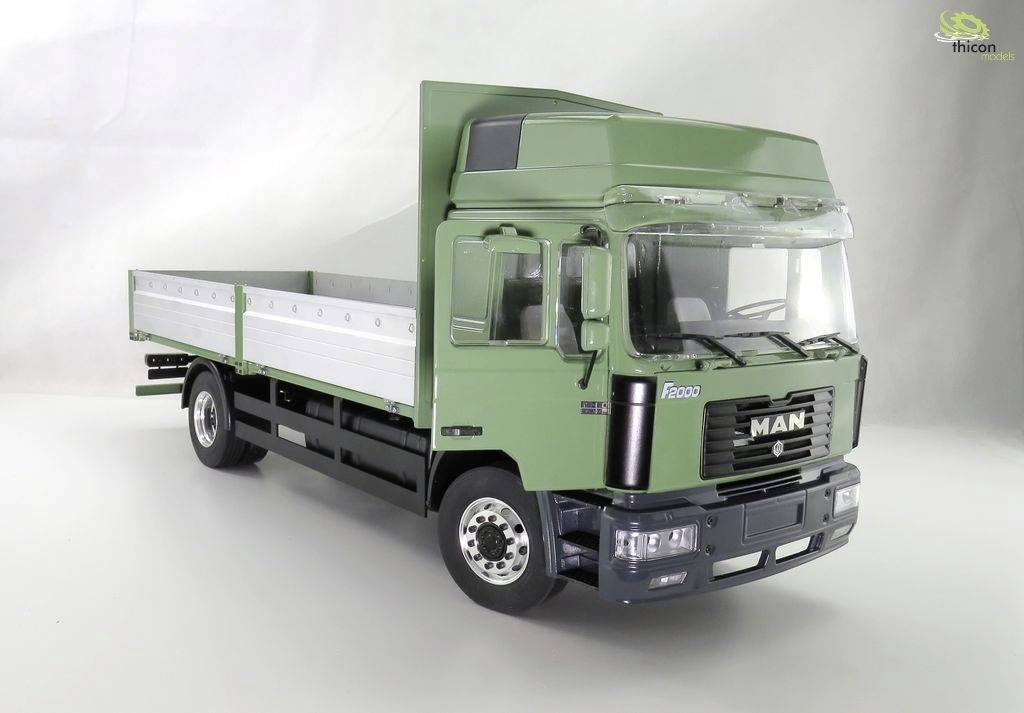 Thicon Models 52000 MAN F2000 1:14 Elektro RC Modell-LKW Bausatz