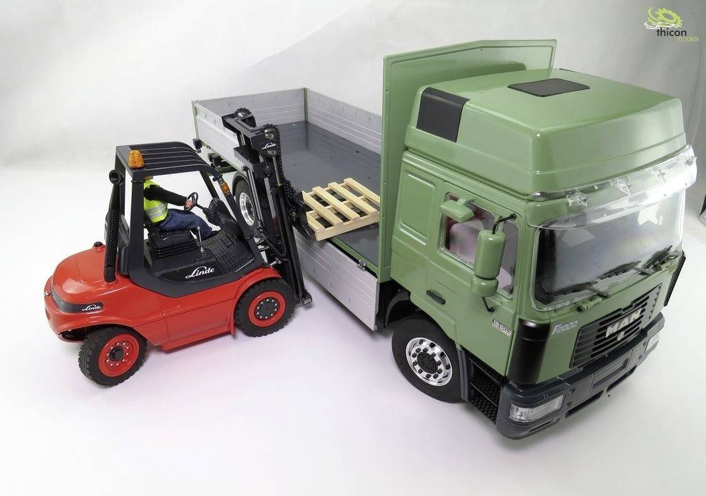 Thicon Models 52000 MAN F2000 1:14 Elektro RC Modell-LKW Bausatz