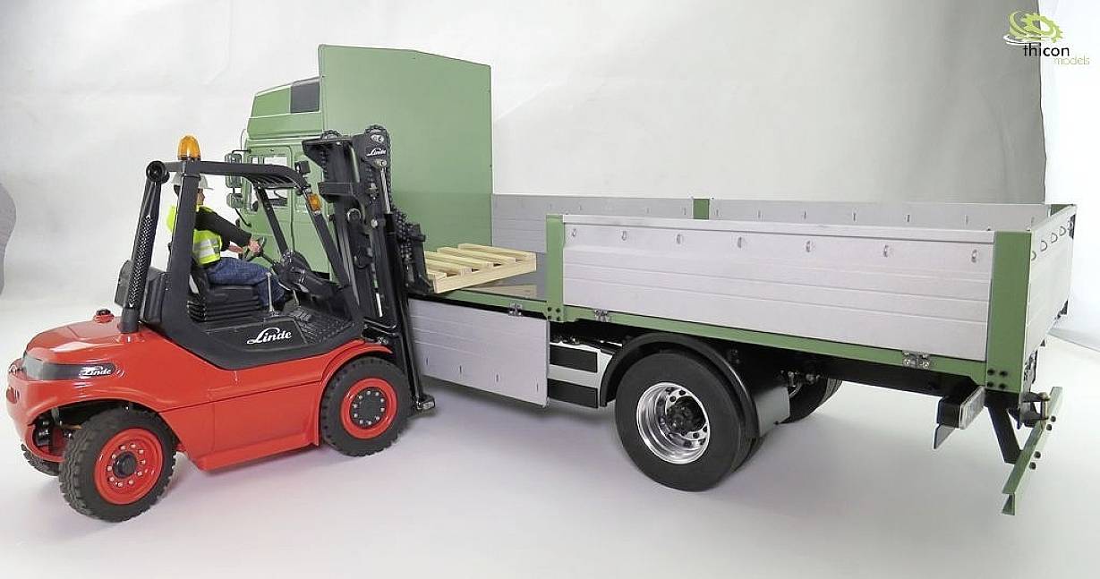 Thicon Models 52000 MAN F2000 1:14 Elektro RC Modell-LKW Bausatz