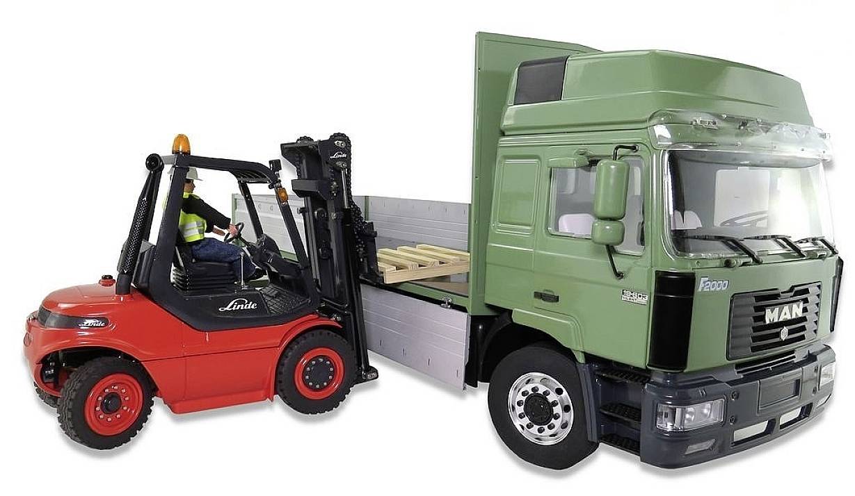 Thicon Models 52000 MAN F2000 1:14 Elektro RC Modell-LKW Bausatz