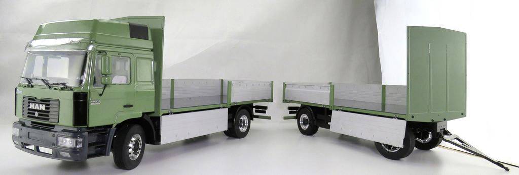 Thicon Models 52000 MAN F2000 1:14 Elektro RC Modell-LKW Bausatz