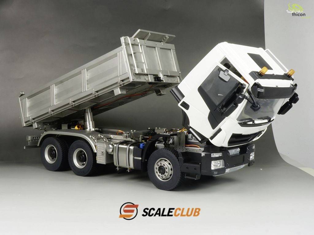 Thicon Models 55049 Stralis X-Way 3-Seitenkipper 6x6 1:14 Elektro RC Modell-LKW Bausatz
