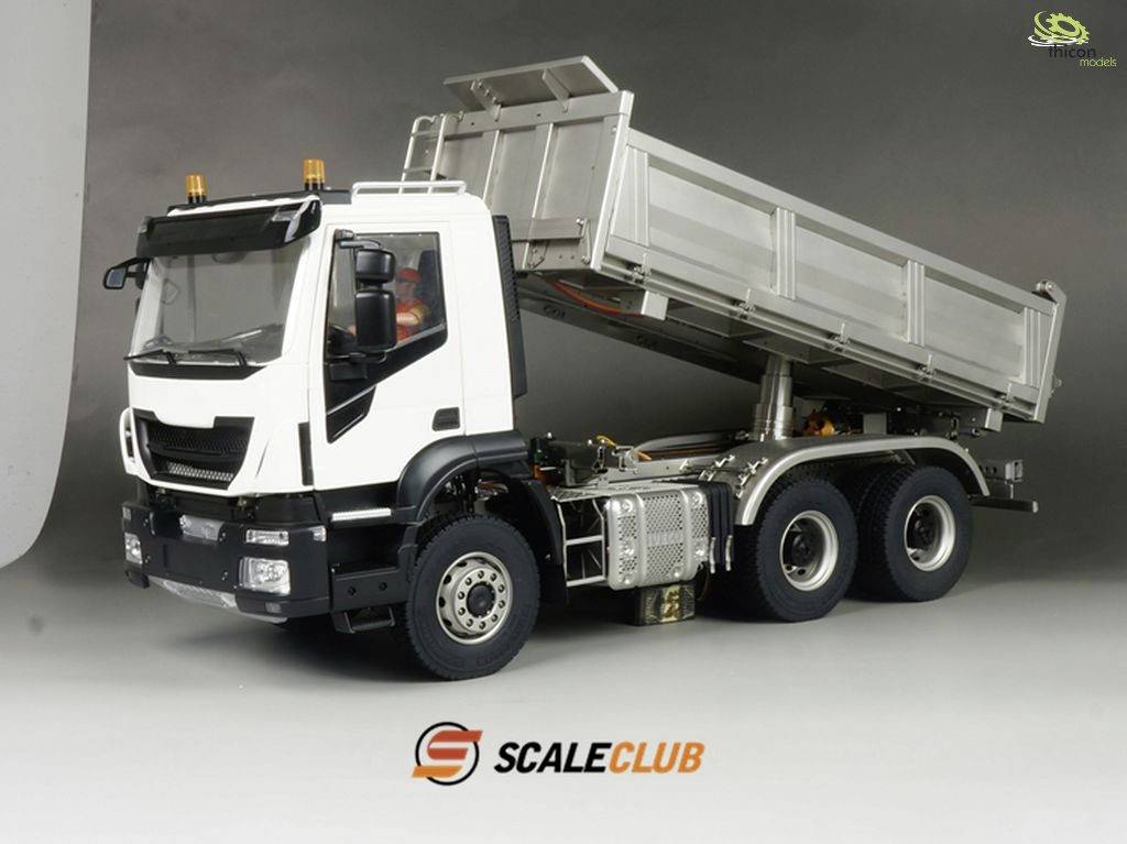 Thicon Models 55049 Stralis X-Way 3-Seitenkipper 6x6 1:14 Elektro RC Modell-LKW Bausatz