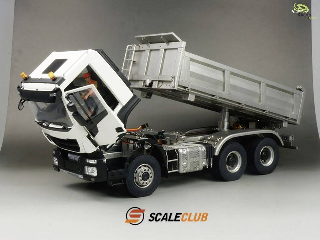 Thicon Models 55049 Stralis X-Way 3-Seitenkipper 6x6 1:14 Elektro RC Modell-LKW Bausatz