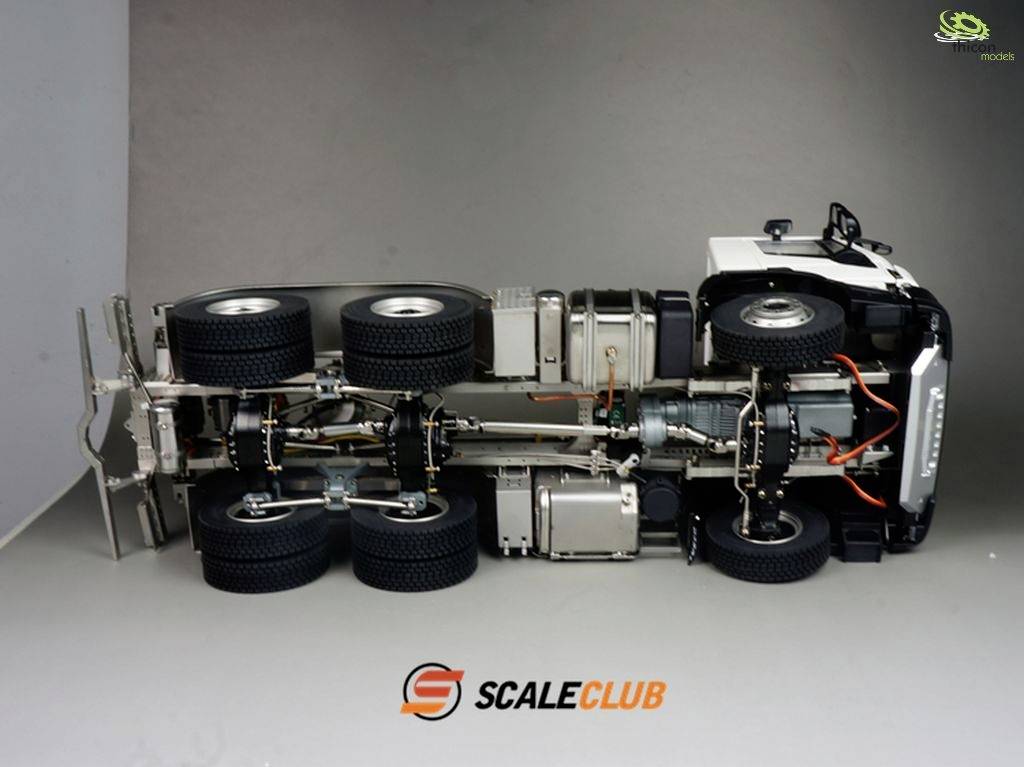 Thicon Models 55049 Stralis X-Way 3-Seitenkipper 6x6 1:14 Elektro RC Modell-LKW Bausatz