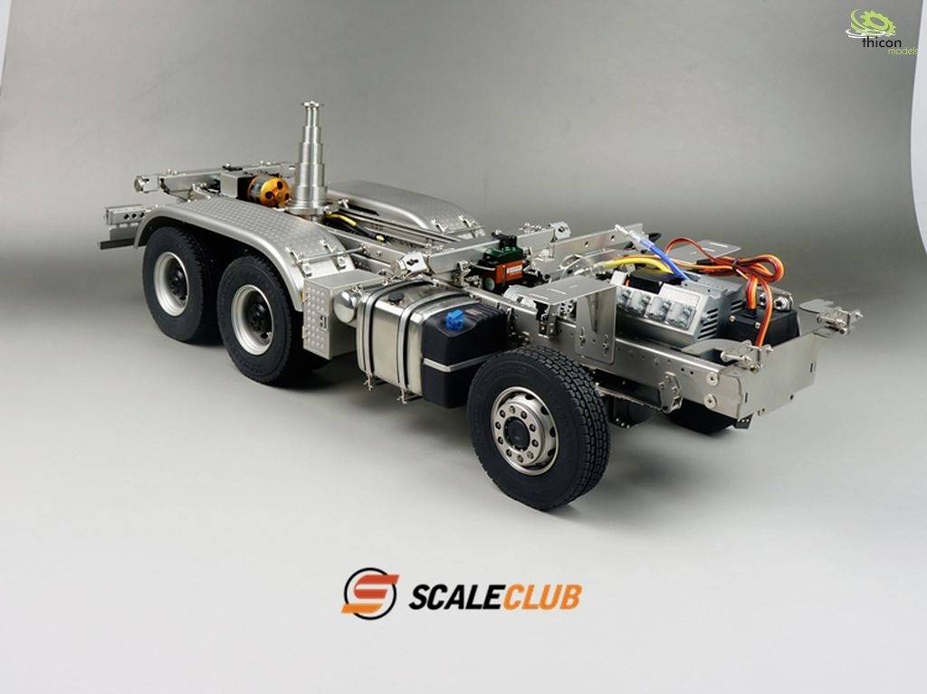 Thicon Models 55049 Stralis X-Way 3-Seitenkipper 6x6 1:14 Elektro RC Modell-LKW Bausatz