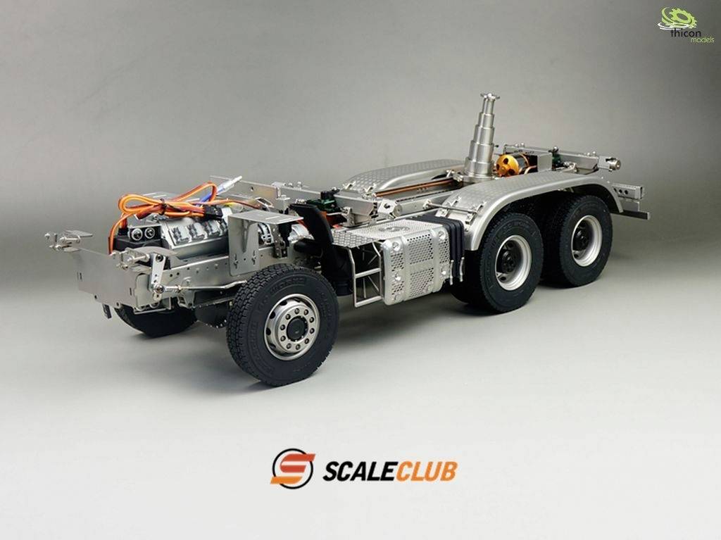 Thicon Models 55049 Stralis X-Way 3-Seitenkipper 6x6 1:14 Elektro RC Modell-LKW Bausatz