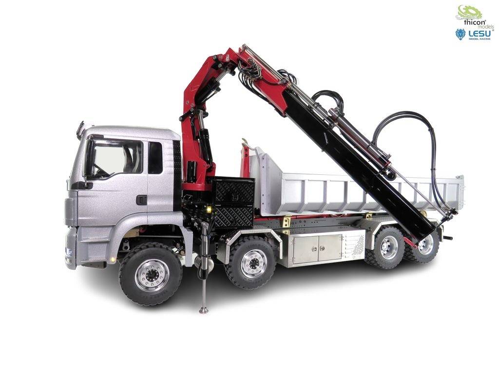Thicon Models 55053 MAN TGS 8x8 1:14 Elektro RC Modell-LKW Bausatz
