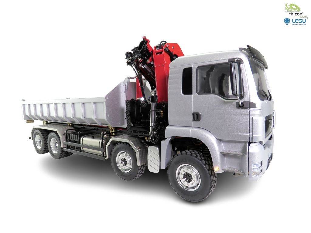Thicon Models 55053 MAN TGS 8x8 1:14 Elektro RC Modell-LKW Bausatz