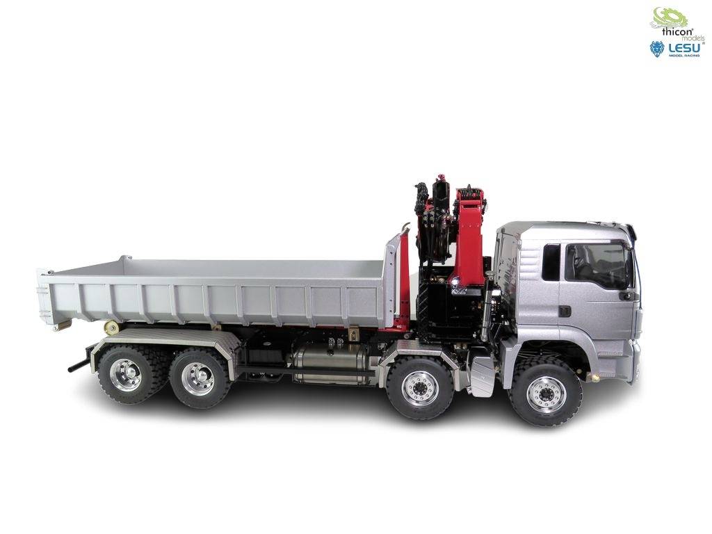 Thicon Models 55053 MAN TGS 8x8 1:14 Elektro RC Modell-LKW Bausatz