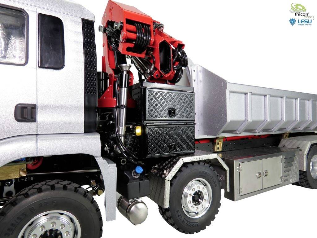 Thicon Models 55053 MAN TGS 8x8 1:14 Elektro RC Modell-LKW Bausatz