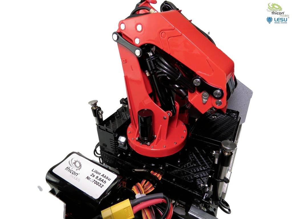 Thicon Models 55053 MAN TGS 8x8 1:14 Elektro RC Modell-LKW Bausatz